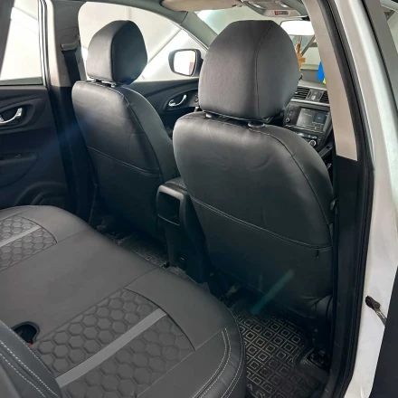 Чехлы на Renault Kadjar из экокожи ES