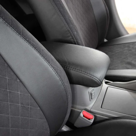 Чехлы на Mazda 6 GG/GY (Мазда 6) из экокожи и антары ELA2020R