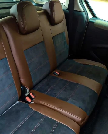 Чехлы на Citroen Berlingo II / III из экокожи и антары Comfort Plus 3