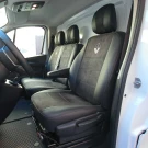 Чехлы на Renault Trafic 1+2 (Рено Трафик 1+2) из экокожи и антары Antara