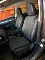 Чехлы на Mitsubishi Outlander III из экокожи и алькантары Sport 3 Чехлы на Mitsubishi Outlander III из экокожи и алькантары Sport 3