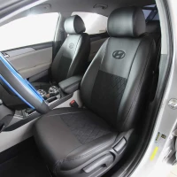 Чехлы на Hyundai Sonata LF из экокожи и польской алькантары EPA Чехлы на Hyundai Sonata LF из экокожи и польской алькантары EPA