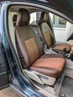 Чехлы на Volvo S40 II (Вольво С40) из экокожи и польской алькантары VPA Чехлы на Volvo S40 II (Вольво С40) из экокожи и польской алькантары VPA