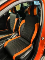 Чехлы на Citroen C3 Aircross A88 (Ситроен С3 Эйркросс) из экокожи Comfort 3