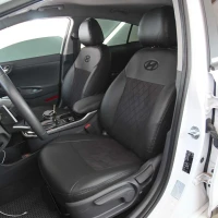 Чехлы на Hyundai Ioniq AE из экокожи и польской алькантары EPA Чехлы на Hyundai Ioniq AE из экокожи и польской алькантары EPA