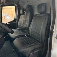 Чехлы на Renault Master 1+2 из экокожи ECl2020 Чехлы на Renault Master 1+2 из экокожи ECl2020