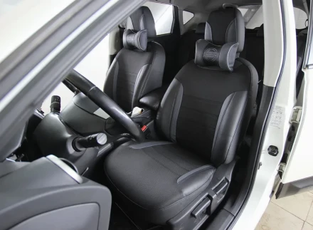 Чехлы на Suzuki Swift из экокожи и ткани Eco Classic 2020