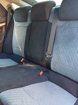 Чехлы на Opel Vectra C из велюра и ткани