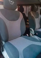 Чехлы на Opel Vivaro 1+1 (Опель Виваро) из велюра и ткани