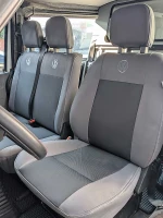 Чехлы на Volkswagen Transporter T4 6 мест (Фольксваген Т4) из ткани Чехлы на Volkswagen Transporter T4 6 мест (Фольксваген Т4) из ткани