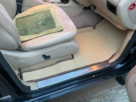 3D EVA коврики с бортами до 10 см на Mercedes-Benz ML W163 (Мерседес МЛ В163)