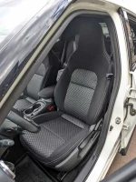 Чехлы на Nissan Juke II (Ниссан Жук 2) из ткани с тиснением