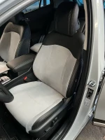 Чехлы на KIA Sportage NQ5 (КИА Спортейдж 5) из экокожи и алькантары Comfort Plus 3 чорно-бежевые