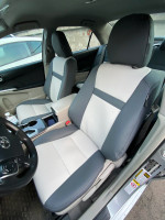 Чехлы на Toyota Camry 50 USA гибрид из экокожи