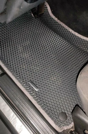 3D EVA коврики на Mercedes-Benz W203 (Мерседес) с бортами до 10 см