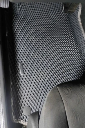 3D EVA коврики на Mercedes-Benz W203 (Мерседес) с бортами до 10 см