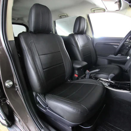 Чехлы на Mitsubishi Outlander III (Митсубиши Аутлендер 3) из экокожи VE