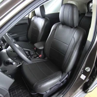 Чехлы на Mitsubishi Outlander III (Митсубиши Аутлендер 3) из экокожи VE