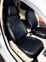Чехлы на Volkswagen Passat B8 (Фольксваген Пассат Б8) из экокожи Comfort 3