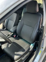 Чехлы на Hyundai Elantra MD (Хендай Елантра МД) из экокожи с тиснением Comfort Plus 3