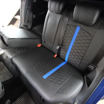 Чехлы на Ford Focus II (Форд Фокус 2) из экокожи ESport