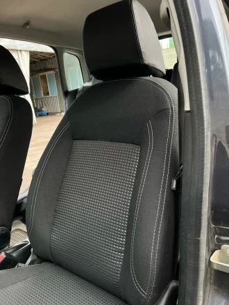 Чехлы на Ford Fusion (Форд Фьюжн) из ткани и экокожи Comfort Plus 3