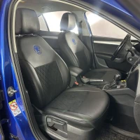 Чехлы на Skoda Octavia A7 (Шкода Октавия А7) из экокожи и антары EPA Чехлы на Skoda Octavia A7 (Шкода Октавия А7) из экокожи и антары EPA