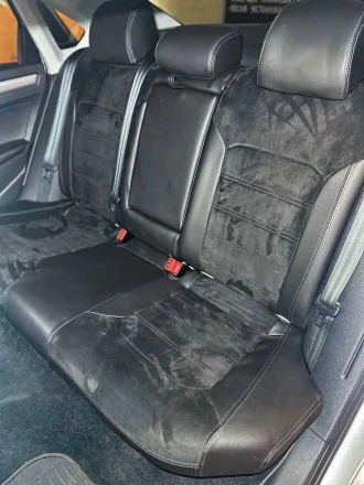Чехлы на Volkswagen Passat B8 (Фольксваген Пассат Б8) из экокожи и антары Sport 3