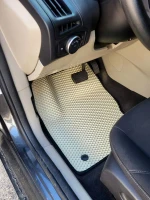 3D EVA коврики на Ford Focus III (Форд Фокус 3) без бортів 3D лапа