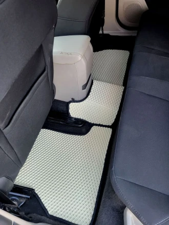 3D EVA коврики на Ford Focus III (Форд Фокус 3) без бортів 3D лапа