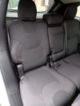 Чехлы на Jeep Cherokee KL (Джип Чероки КЛ) из ткани 