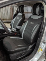 Чехлы на Ford Fusion USA (Форд Фьюжн) из экокожи и ткани ECl2020 Чехлы на Ford Fusion USA (Форд Фьюжн) из экокожи и ткани ECl2020