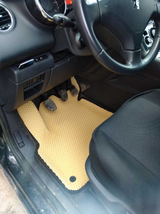 3D EVA коврики с бортами до 5 см на Peugeot 3008 (Пежо 3008) 1 пок.