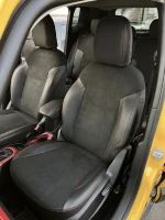 Чехлы на Jeep Renegade (Джип Ренегат) из экокожи и польской алькантары Sport 3