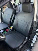 Чехлы на Mazda 5 II (Мазда 5 2 пок.) 6 мест из экокожи Comfort Plus 3