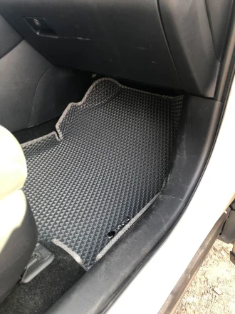 3D EVA коврики на Toyota RAV4 XA50 (Тойота Рав4 5) с бортами до 5 см