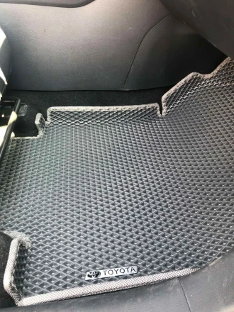 3D EVA коврики на Toyota RAV4 XA50 (Тойота Рав4 5) с бортами до 5 см