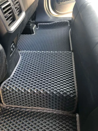 3D EVA коврики на Toyota RAV4 XA50 (Тойота Рав4 5) с бортами до 5 см