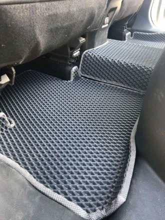 3D EVA коврики на Toyota RAV4 XA50 (Тойота Рав4 5) с бортами до 5 см