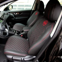 Чехлы на Nissan Qashqai II J11 (Ниссан Кашкай 2) из экокожи Eco Grand