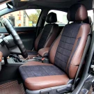 Чехлы на Opel Vectra C из экокожи и польской алькантары ELA2020P