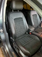 Чехлы на Volkswagen Passat B8 (Фольксваген Пассат Б8) из экокожи и алькантары Comfort Plus 3