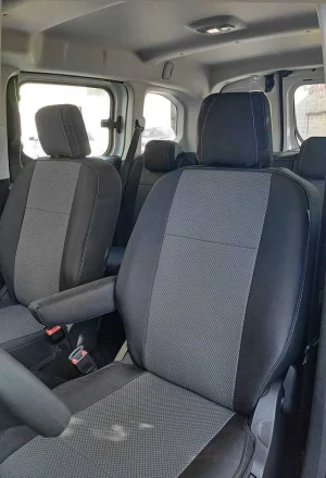 Чехлы на Peugeot Rifter (Пежо Рифтер) из ткани