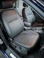 Чехлы на Audi A4 B7 универсал (Ауди А4 Б7) из экокожи EP