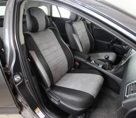 Чехлы на Suzuki Grand Vitara из экокожи и антары Eco Lazer+Antara 2020 (P)