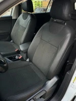 Чехлы на Volkswagen Tiguan II (Фольксваген Тигуан 2) из экокожи и польской алькантары с тиснением Sport 3