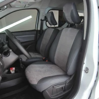 Чехлы на Renault Express из экокожи и антары Antara