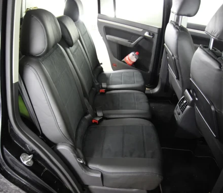 Чехлы на Volvo S 80 из экокожи и антары Antara