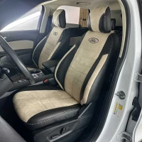 Чехлы на Ford Edge II (Форд Эдж 2) из экокожи и антары ELA2020P Чехлы на Ford Edge II (Форд Эдж 2) из экокожи и антары ELA2020P