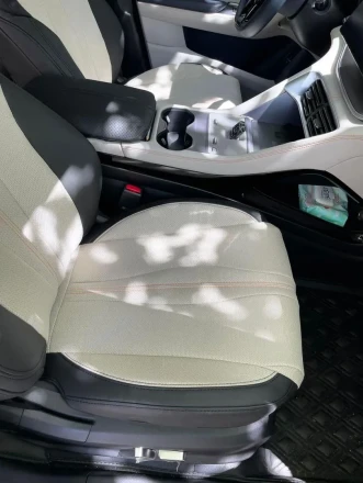 Чехлы на BYD Song Plus из экокожи и ткани